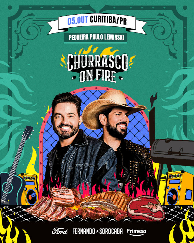 Banner do Evento Isso É Churrasco OnFire Curitiba/PR
