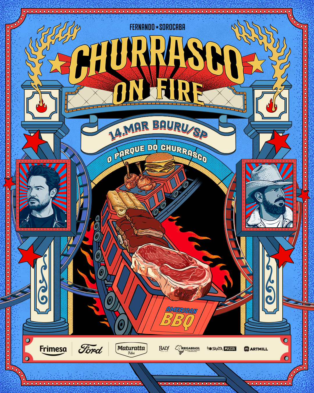 Isso É Churrasco On Fire Bauru/SP Banner do Evento Isso É Churrasco On Fire Bauru/SP